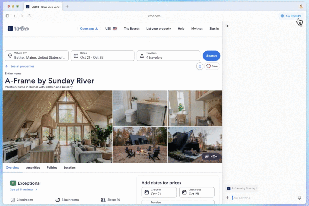 Основні можливості ChatGPT Atlas
