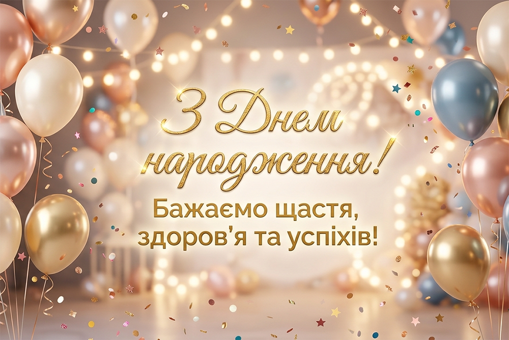 Прикольні привітання з днем народження колезі 
