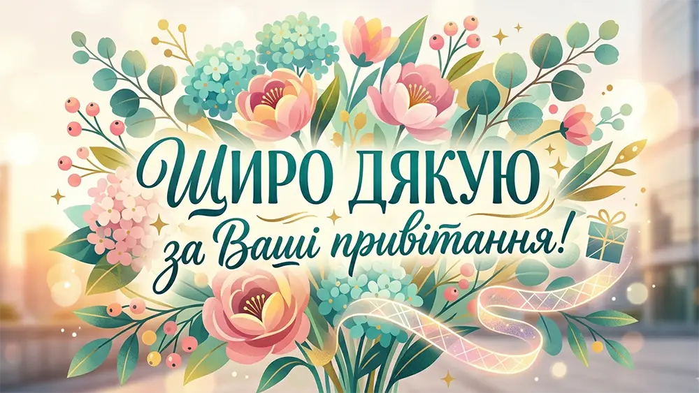 подякувати за привітання у Фейсбуці красиво, логічно та щиро