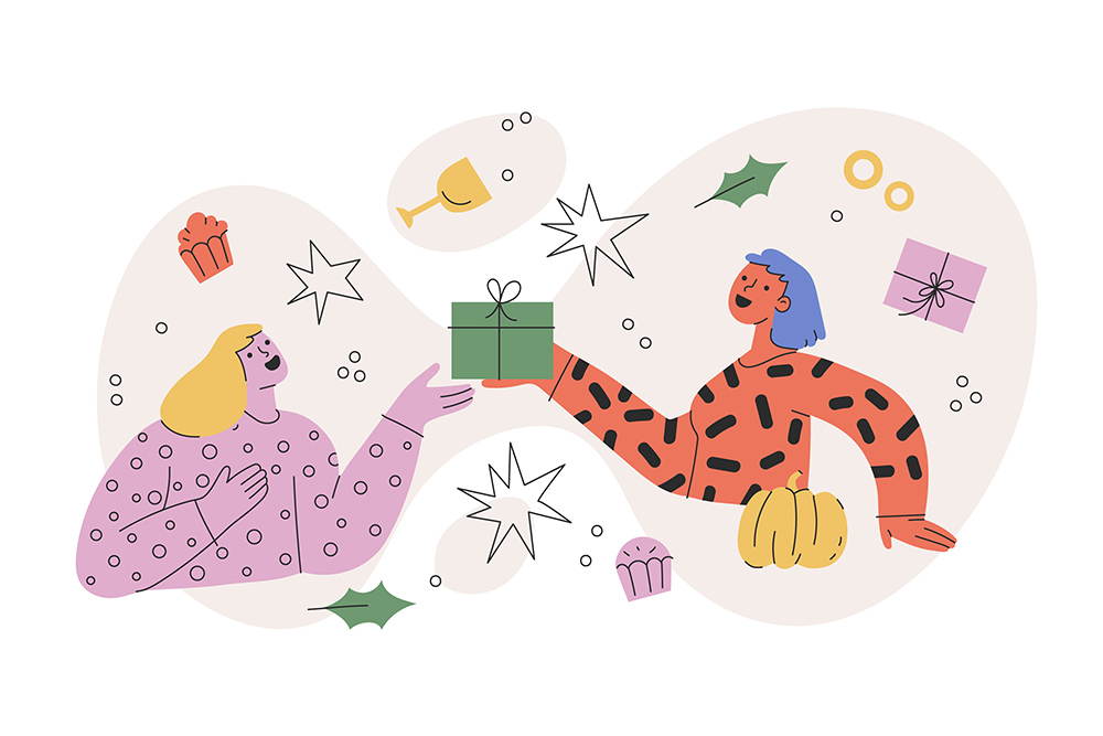 Привітання з днем народження жінці-колезі на роботі