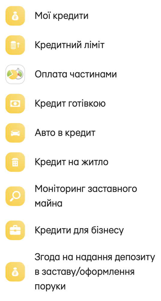 Кредити та депозити Приват24
