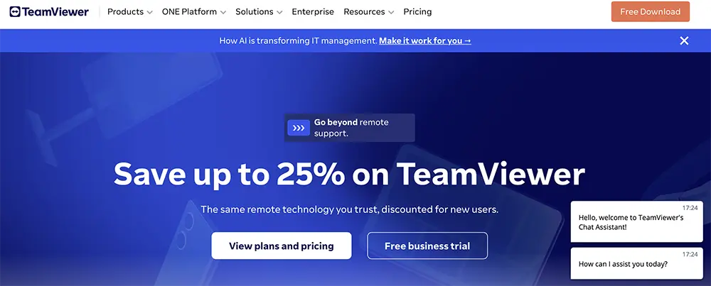 TeamViewer для віддаленого доступу до комп'ютера
