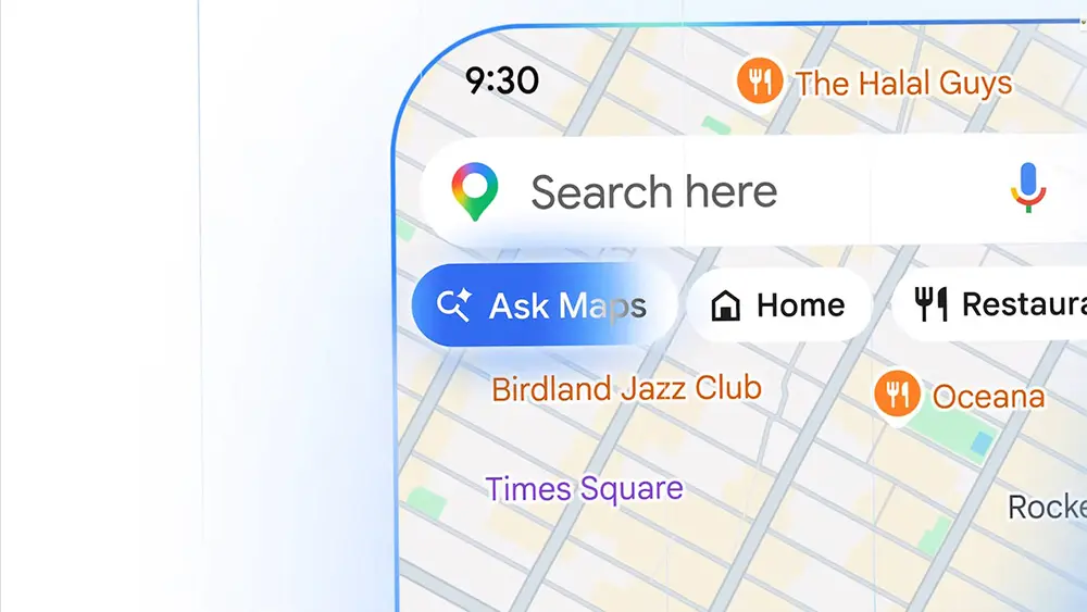 Ask Maps від Гугл Карт