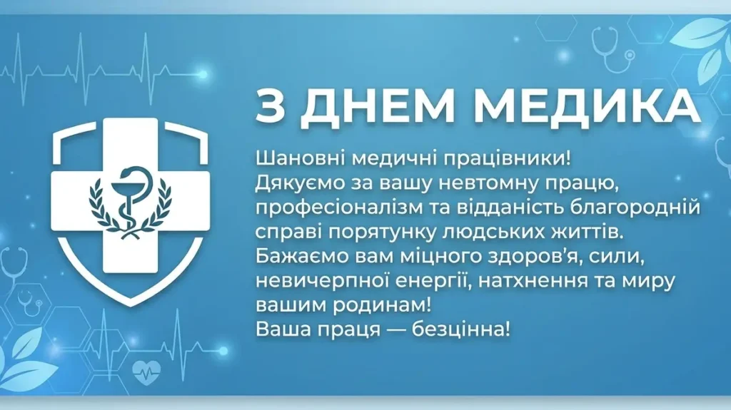 Як привітати з Днем медичного працівника?